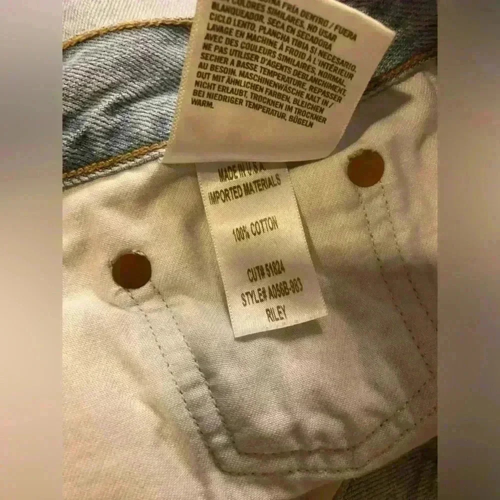 AGOLDE Riley Jean Size 32 - Picture 10 of 11